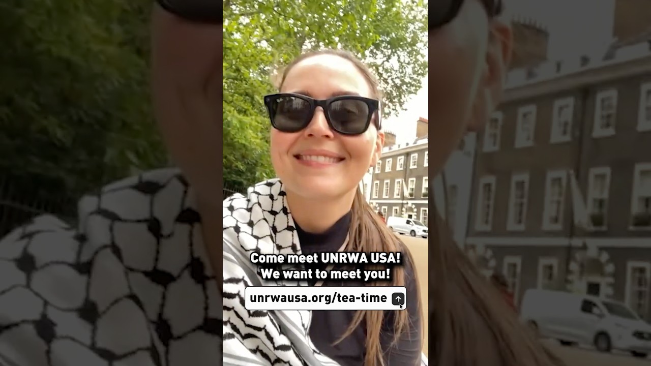 Come hangout with the UNRWA USA team in London on May 14th!