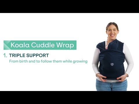 🇬🇧 How to use Koala Cuddle Wrap - 1.Triple Support