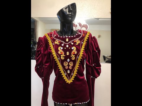 Сценический костюм F 0037 - video 3