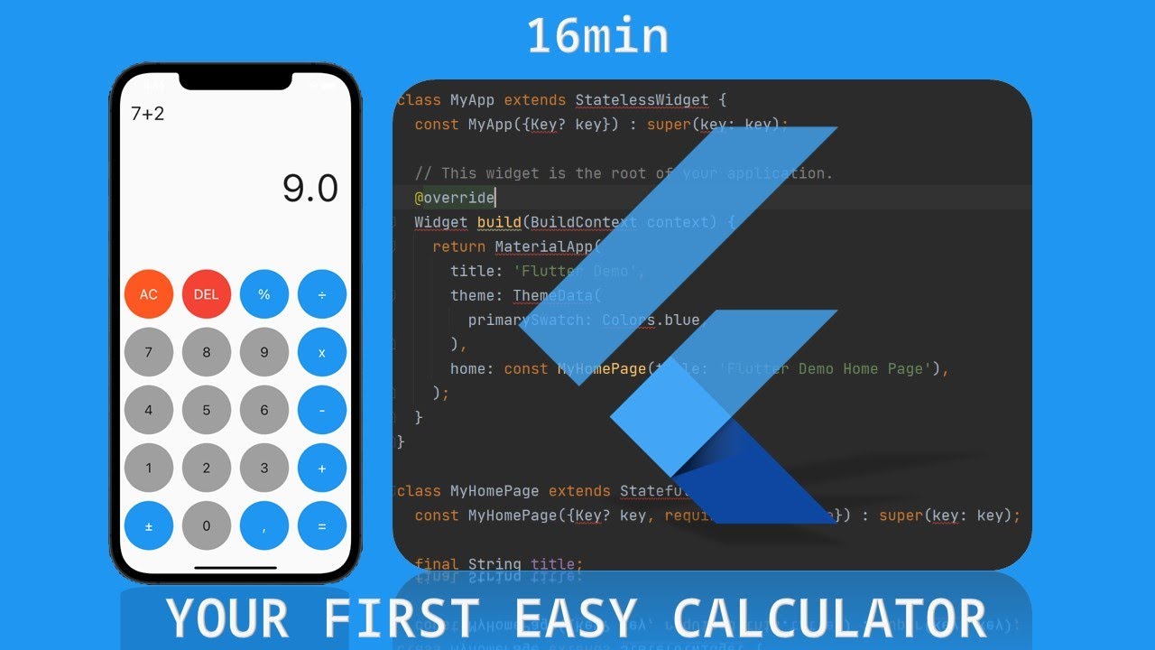 Flutter Speed Code: Calculator App for iOS