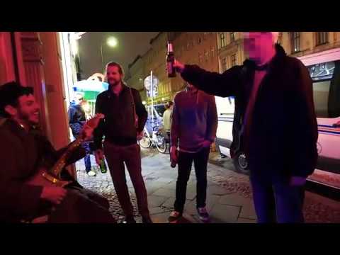 Vic Ruggiero Makes a Friend in the Streets of Kreuzberg