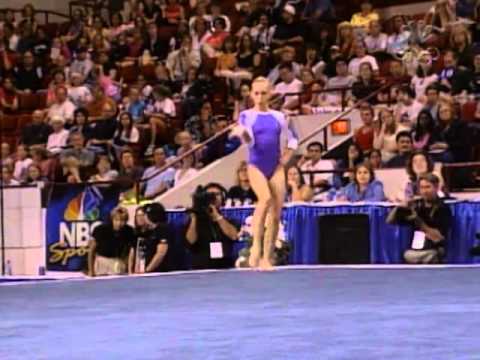 Hollie Vise - Floor Exercise - 2003 U.S. Gymnastics Championships - Women - Day 2