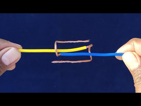 Wire Joint Amazing Trick | Two PVC Wire Straight Joint.