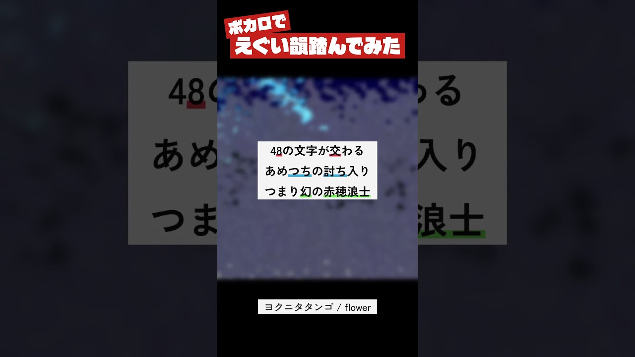 えぐい韻を踏むボカロPです #Shorts