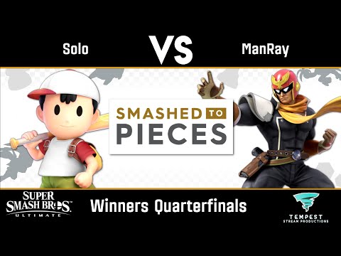 Solo (Ness) vs ManRay (Captain Falcon) - Winners Quarterfinals - Smashed to Pieces #36
