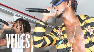 Rae Sremmurd Play Look Alive Remix (ft. Migos) - Live at VFILES