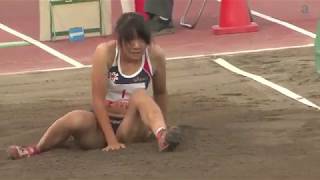 走り幅跳びのエッチなシーン【陸上女子】