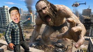 😱 كنت أتمشى في GTA 5 وفجأة ظهر هذا العملاق المخيف! 😱 كنت أتمشى في GTA 5 وفجأة ظهر هذا العملاق المخيف!