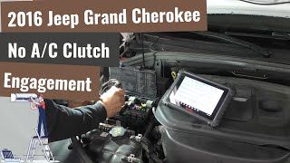 Jeep Grand Cherokee (WK2) - A/C Clutch Will Not Engage