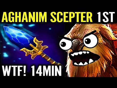 OMG!!! 14 Min Aghanim's 1ST ITEM - Fastest Farm Earthshaker 7.21 Dota 2
