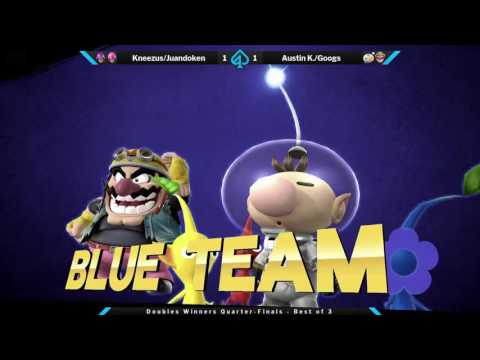 Gambit: June Doubles Winners Quarters - Kneezus/Juandoken (Red) vs Austin K./Googs (Blue)