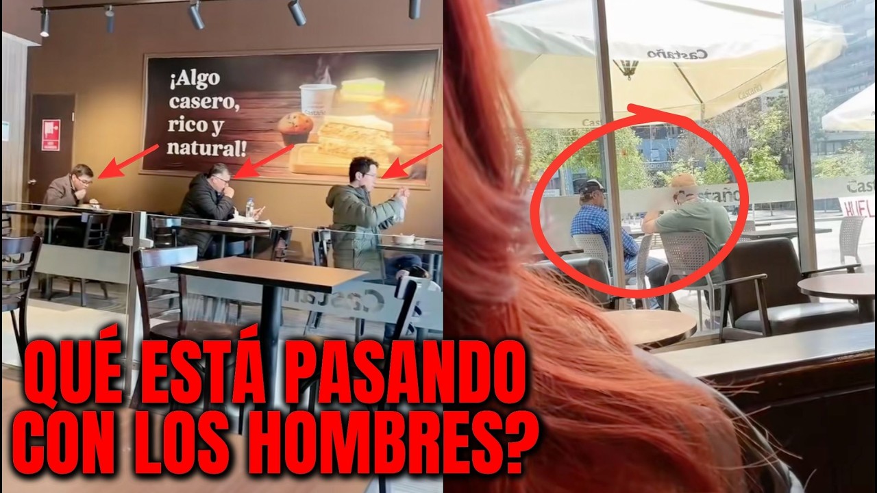 POR QUÉ TODOS LOS HOMBRE SE SIENTAN MIRANDO hacía AFUERA?