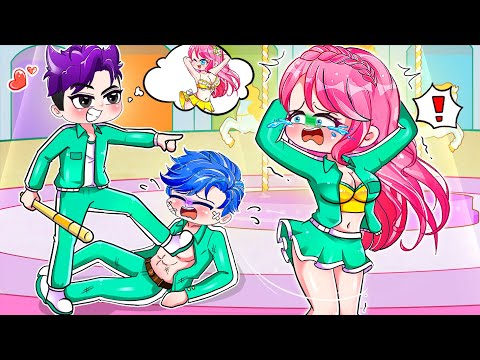 Anna's Sad Story In Squid Game 2 - Rescue Love | Gacha Life | Rainbow Z Multiverse