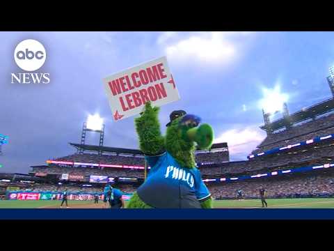 Philly goes wild for LeBron