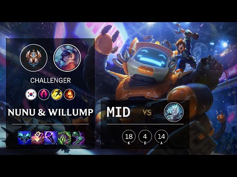 Nunu & Willump Mid vs Viego - KR Challenger Patch 11.6