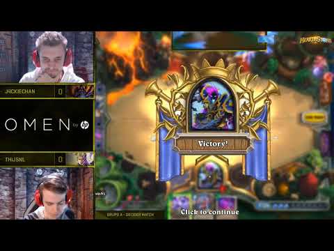 Hearthstone   Hearthstone GameGune J4CKIECHAN vs Thijs