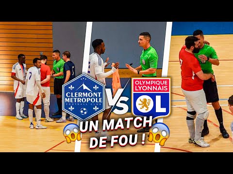 😱Clermont vs Olympique Lyonnais Futsal - Un match fou, du suspense jusqu'à la dernière minute 🥵‼️