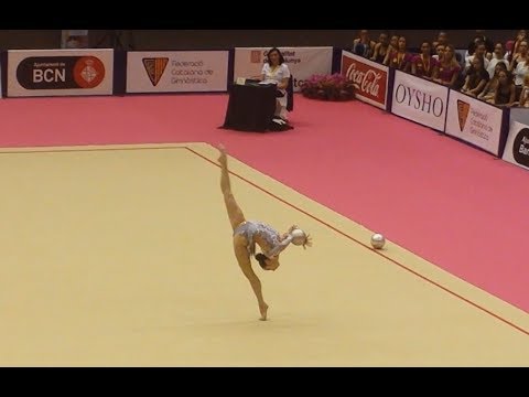 Katsiaryna Halkina Ball AA - Trofeu Internacional de Barcelona 2017 HD