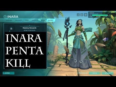 Paladins Inara Penta kill