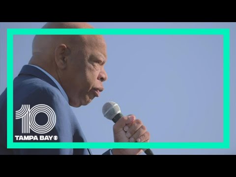 John Lewis honored at the Democratic National Convention