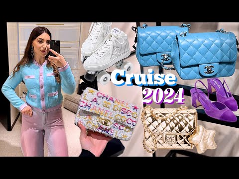 Chanel CRUISE 2024 Collection- New Bags, Shoes, Accessories & RTW Luxury Shopping 24C