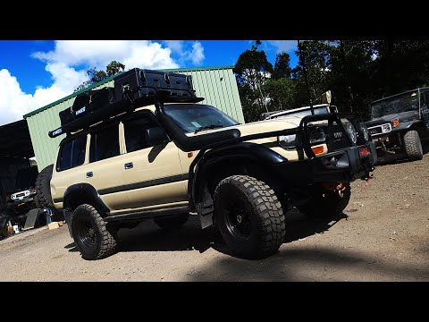 80 Series 1994 1HDFTE Weapon ready to get back out in the bush...