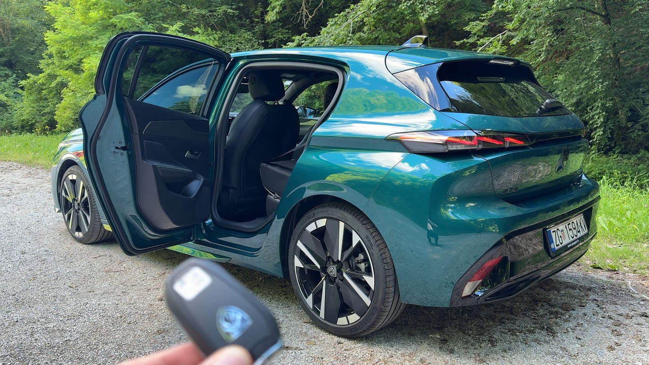 PEUGEOT 308 FACELIFT 2026 - PRACTICALITY test, CAMERAS, climate touchscreen, TRUNK (Hybrid 145)