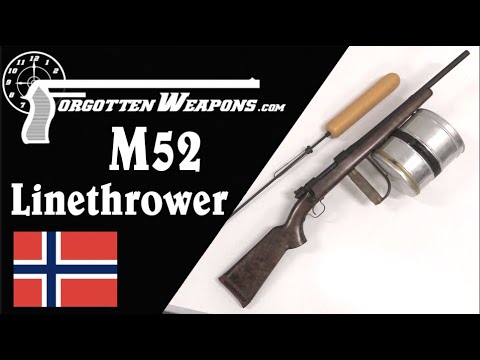 Kongsberg M52: A Line-Throwing Rifle (or Harpoon Gun)