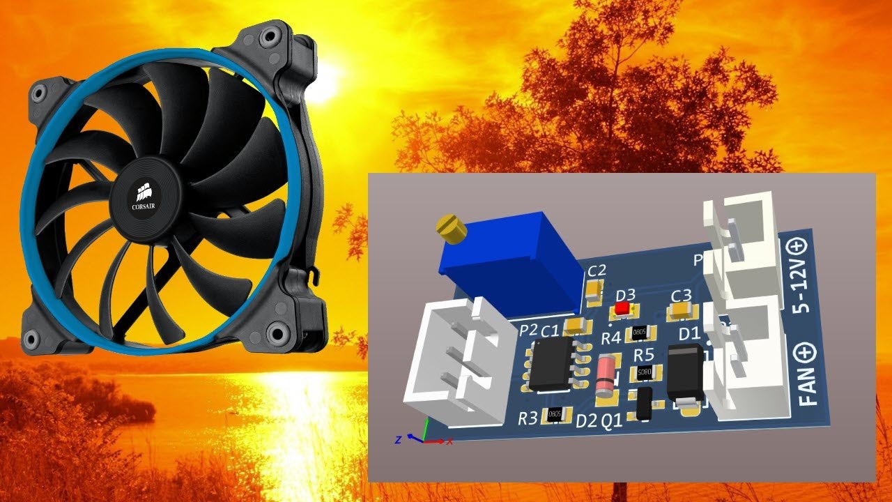 Cooling FAN Controller Using an LM35 (No MCU) - element14 Community