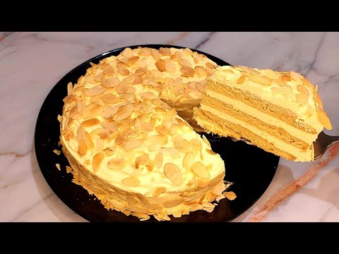 Swedish gluten-free almond cake!!! The most delicious dessert among cakes!!! Миндальный торт