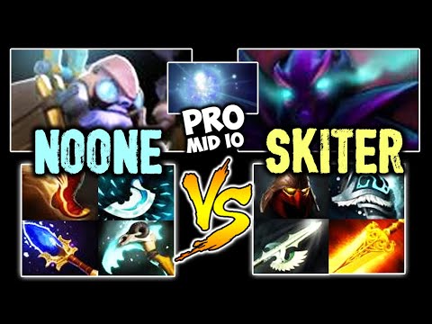 Noone 10,000 MMR [Tinker] vs Skiter New Meta [Spectre] And Pro Mid IO Dota 2