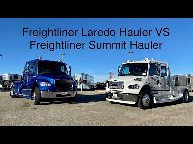 Preview image of Freightliner Summit Hauler VS Freightliner Laredo Hauler youtube video
