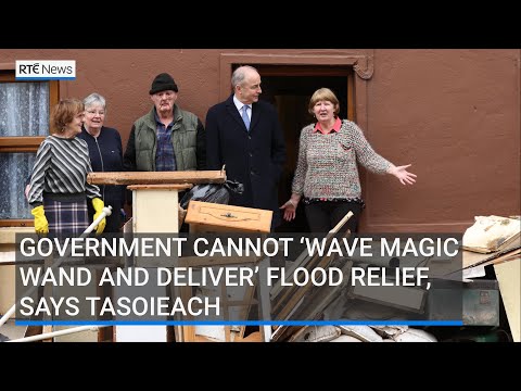 Government cannot ‘wave magic wand and deliver’ flood relief, says Taoiseach