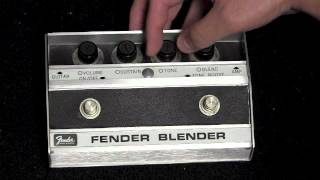 Video thumbnail for Vintage Fender Blender Fuzz Demo by drowninginguitars