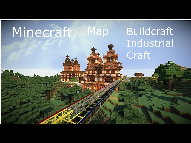 Map Buildcraft & Industrial Craft 1.7.10 Minecraft Map