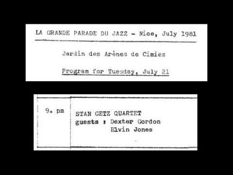 Stan Getz & Dexter Gordon - It's You Or No One (1981-Nice)