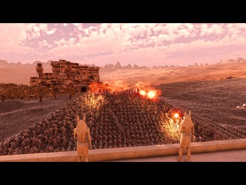 Cleopatra Barriered Her Temple from 1 Million Orc Corpses - Ultimate Epic Battle Simulator 2