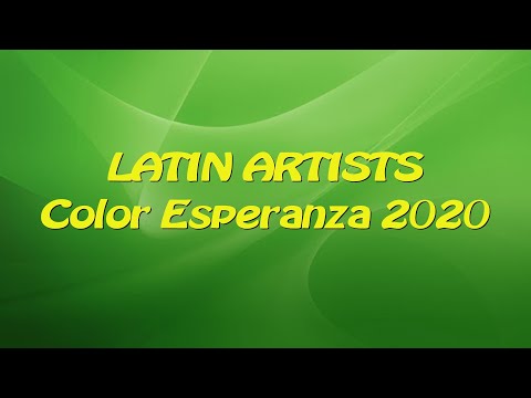 Color Esperanza 2020 - Various Artists ( LETRA - LYRICS )