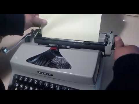 FACIT TP1 typewriter 1960