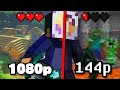 Minecraft But The Video Quality My Health