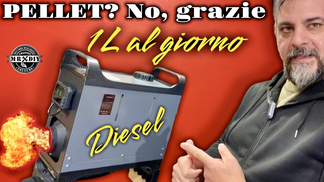 Meno di 2€ al giorno per il riscaldamento a casa con il riscaldatore a diesel Cinebasto stufa