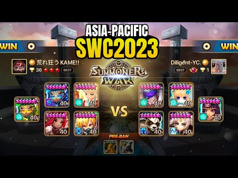 DILIGENT-YC VS KAMECHAN | SWC2023 ASIA-PACIFIC CUP - Summoners War