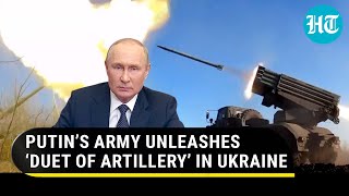 Putin’s Army storms Bakhmut, Vuhledar; Russian Howitzers destroy Ukraine hideouts | Watch