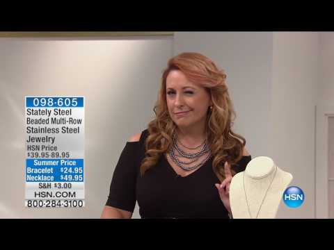 HSN | Stately Steel Jewelry 06.08.2017 - 02 AM