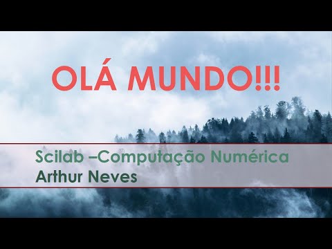 Scilab_C01 - Instalação do Scilab e primeiro programa