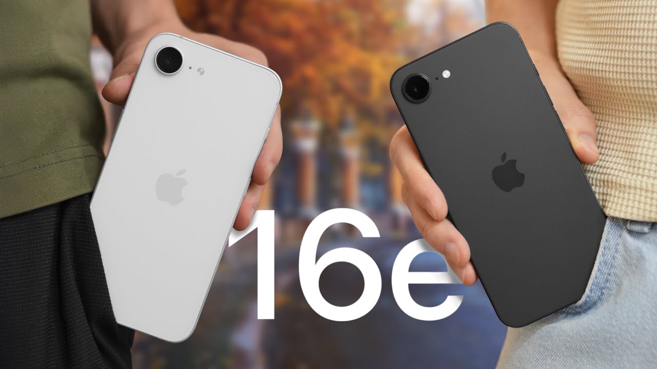 iPhone 16e в реальной жизни