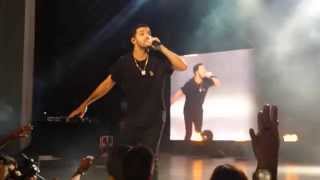 Drake vs. Lil Wayne &quot;Trophies &amp; Started From The Bottom&quot; live at PNC, Holmdel NJ on 08-26-14
