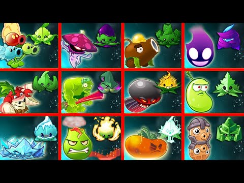 12 Team Plants & Mint Battlez - Which Pair Plants Will Win? - PvZ 2 Gameplay v10.5.1