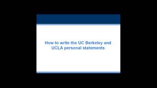 How to Get Accepted by UC Berkeley and UCLA (Admissions Essays Explained)