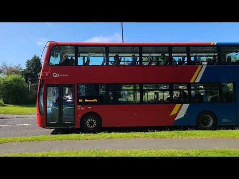 Spare Cityrider bus - Cityrider 56 to Newcastle - Go North East 6087 - NL63 YHP